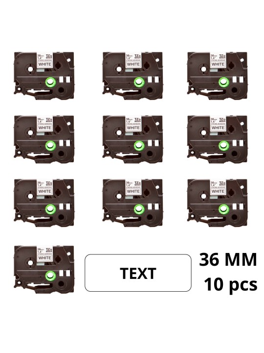 Brother TZE-S261 TZES261 etikečių juosta kasetė Dore analoginė set 10 vienetų