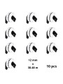 Brother DK-22214 DK22214 12mm x 30480mm Thermal Paper Labels Dore manufacturer, 10 psc