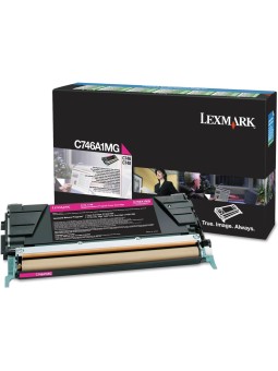 Lexmark тонер C746A1MG Magenta