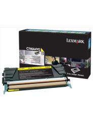 Lexmark тонер C746A1YG Yellow