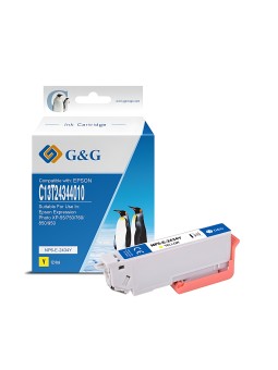 Epson 24XL T2434 C13T24344010 Y mustekasetti G&G analoginen