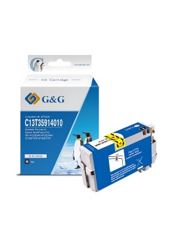 Epson 35XL T3591 C13T35914010 BK tintes kasetne G&G saderīga