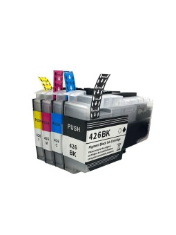 Brother LC-426 LC426 tintes kasetne Dore saderīga komplekts 4 gab