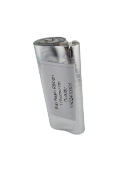 Wax-Resin 110mm x 74m Thermal Transfer Ribbon 12mm core