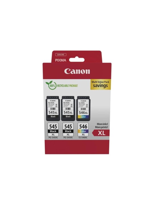 Canon PG-545XL *2 + CL-546XL 8286B013 CMY ink cartridge
