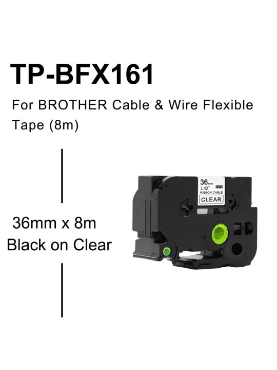 Brother TZe-FX161  TZe-FX161 этикеточная лента Dore аналог