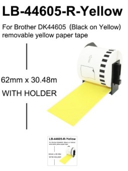 Brother DK-44605 DK44605 62mm x 30480mm lämpöpaperitarrat, valmistaja Dore