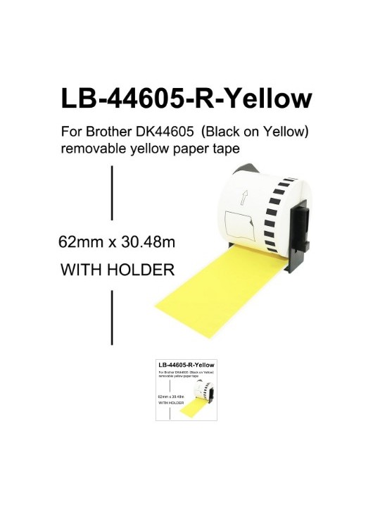 Brother DK-44605 DK44605 62mm x 30480mm Thermal Paper Labels Dore manufacturer