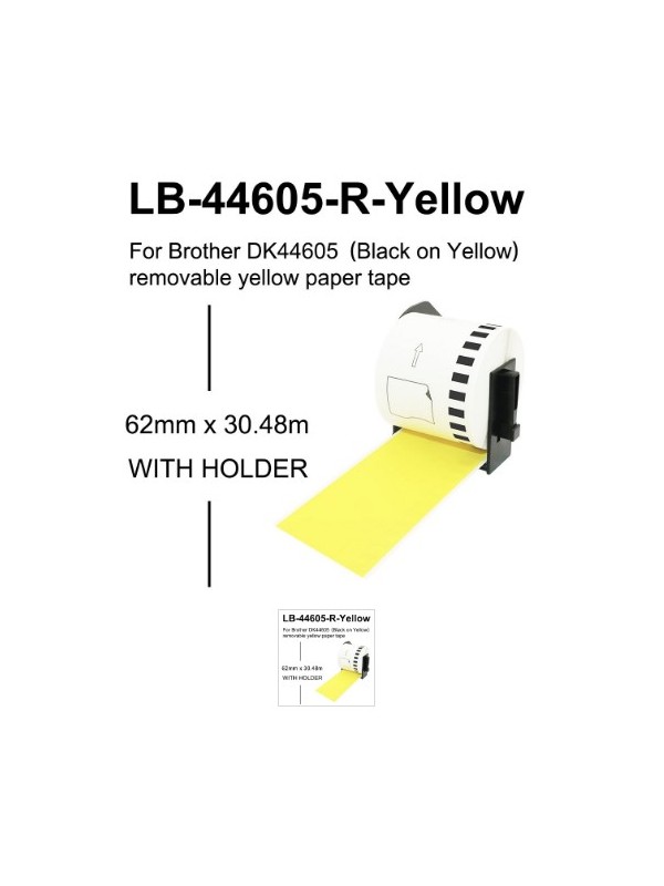 Brother DK-44605 DK44605 62mm x 30480mm Thermal Paper Labels Dore manufacturer