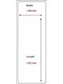 Zebra 3009479-T lämpötarrat 105 mm x 251 mm, 76 mm ydin, 250 kpl rulla