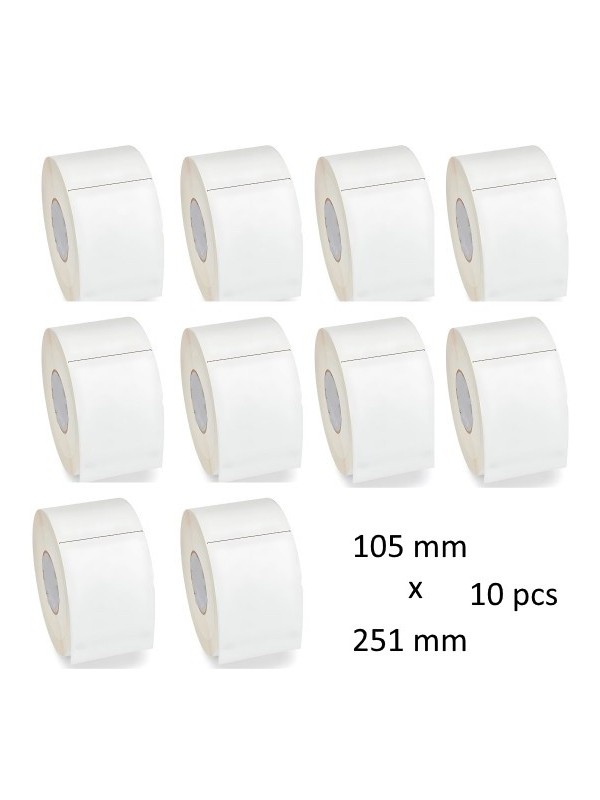 Lämpötarrat 105 mm x 251 mm, 76 mm, 10 kpl