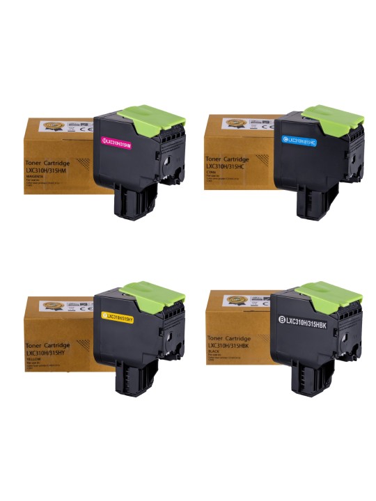 Xerox 006R04368 006R04369 006R04370 006R04371 toner White Box compability 4 pcs