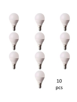 Bulb E14 G45 7W DW 4000K, 10pcs