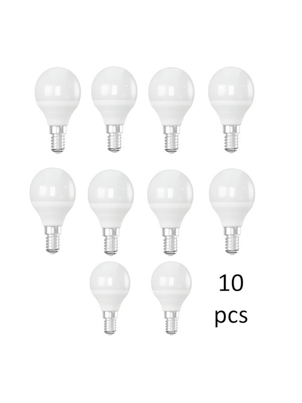 E14 G45 polttimo 5W 800lm DW EUROBELEUCHTUNG, 10 kpl
