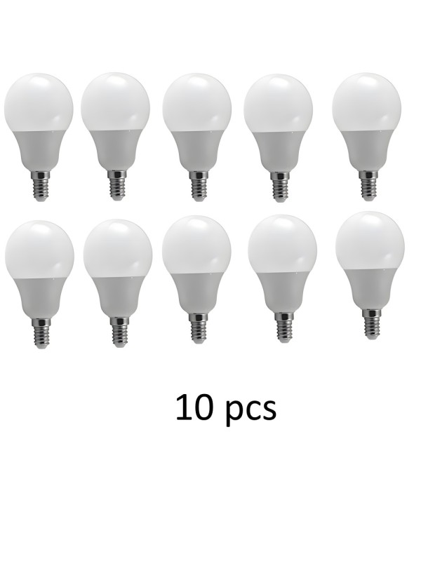 Bulb E14 A60 10W DW 4000K, 10pcs