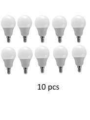 Bulb E14 A60 10W WW 3000K, 10pcs