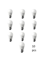 Bulb E27 G45 5W DW 4000K, 10 pcs