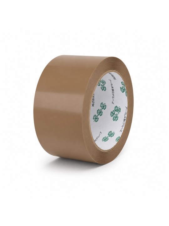 Ruskea PP-pakkausteippi 50 mm × 100 m