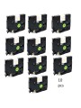Brother TZe-134 TZe134 kleepkirjalint Dore analoog-st, 10 tk