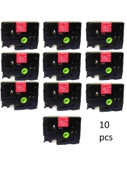 Brother TZe-425 TZe425 etikettinauha Dore analoginen, 10 kpl