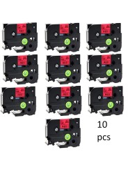 Dofe аналог ленты Brother TZ-451 TZ451 TZe-451 TZe451 Black on Red