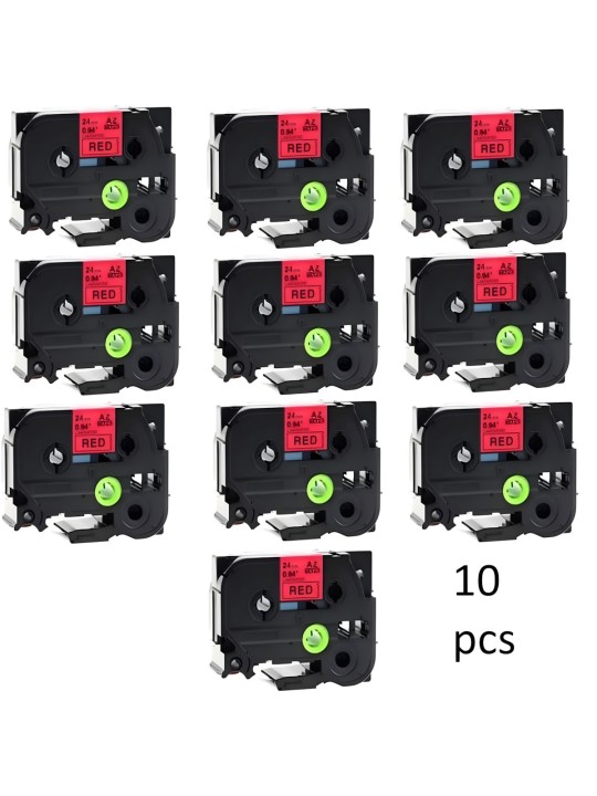 Dofe аналог ленты Brother TZ-451 TZ451 TZe-451 TZe451 Black on Red