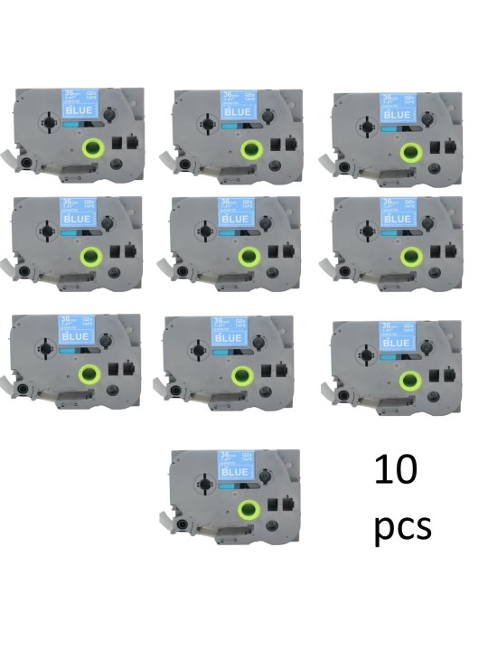 Brother TZE-565 TZE565 label tape Dore compatible, 10 pcs