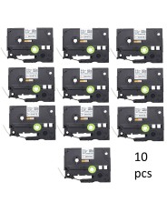Brother HSe-221E HSe221E etikettinauha Dore analoginen, 10 kpl