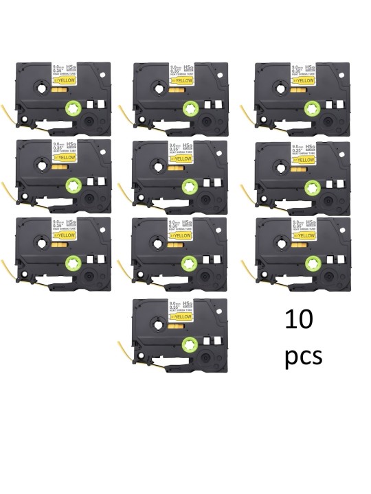 Brother HSe-621E  Hse621E label tape Dore compatible, 10 pcs