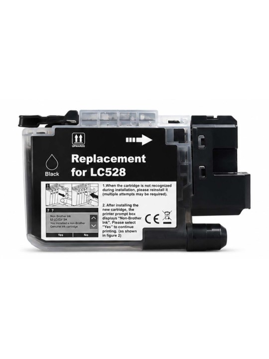 Brother LC-528 LC528 BK mustekasetti Dore analoginen