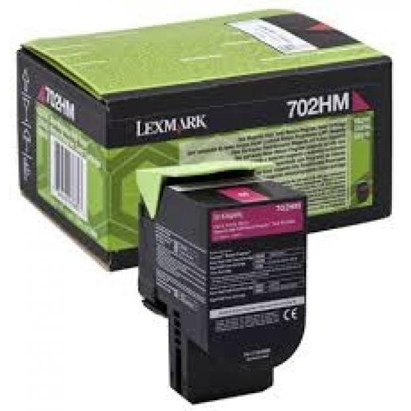 Lexmark tooner 70C2HM0 702HM Magenta