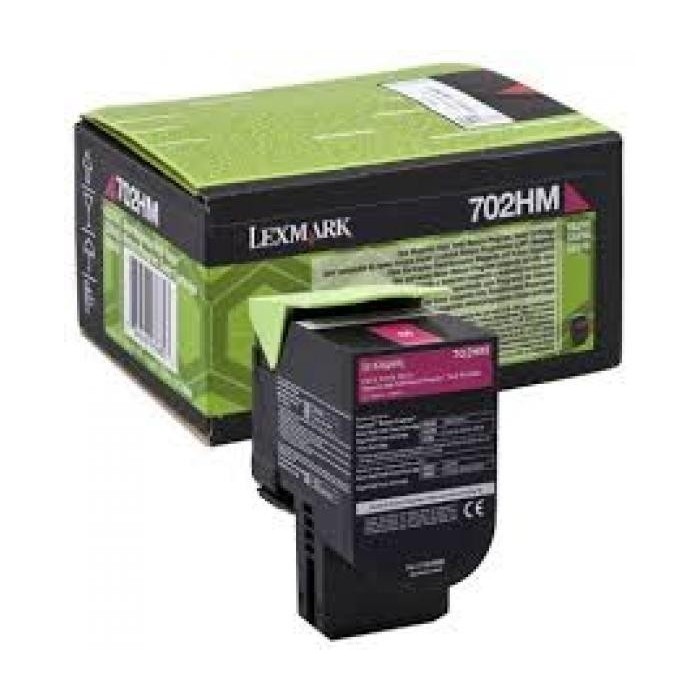 Lexmark tooner 70C2HM0 702HM Magenta