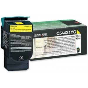 Lexmark tooner C544X1YG Yellow