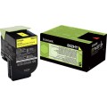 Lexmark toonerkassett 802HYE 80C2HY0 Yellow