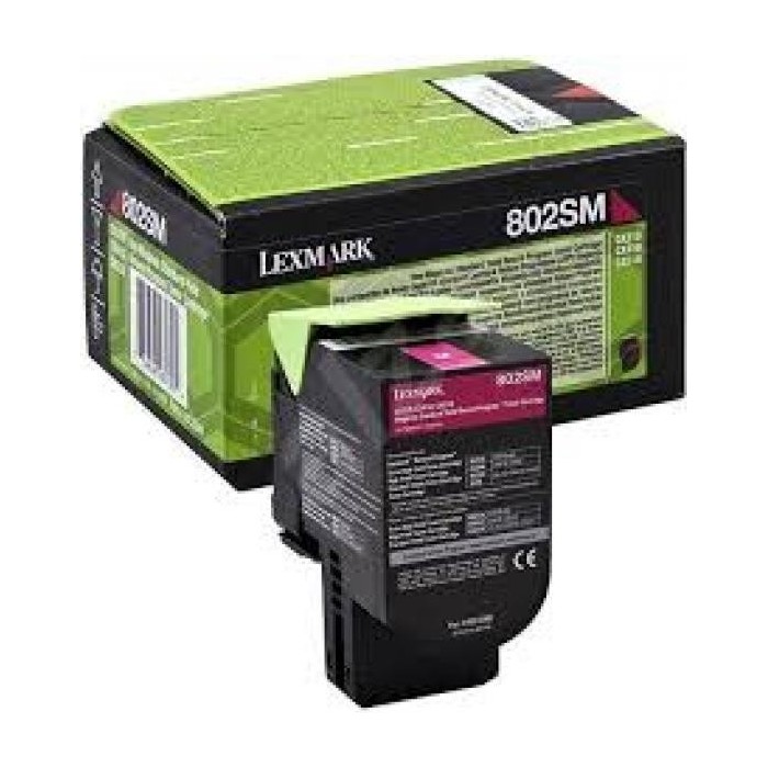 Lexmark toonerkassett 80C2SM0 Magenta