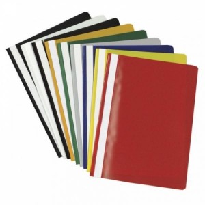 Kiirköitjad Quick binder PVC A4 quotation folder A4, hall,25 tk pakis