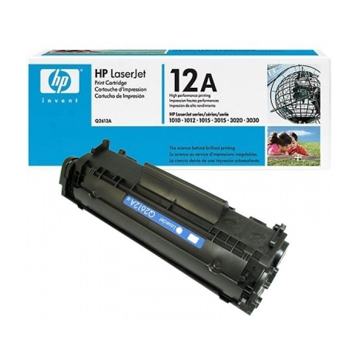 HP toonerkassett Q2612A 12A BK