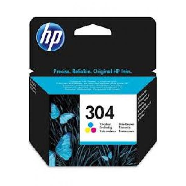 HP  304 tindikassett  N9K05AE Color
