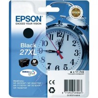 Epson tindikassett C13T27114010  C13T27114012 27XL BK